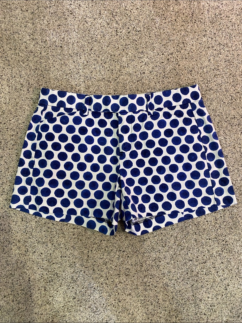 Gap Polka Dot Blue and White Women's Shorts